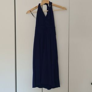The Limited Womens Midi Halter Dress